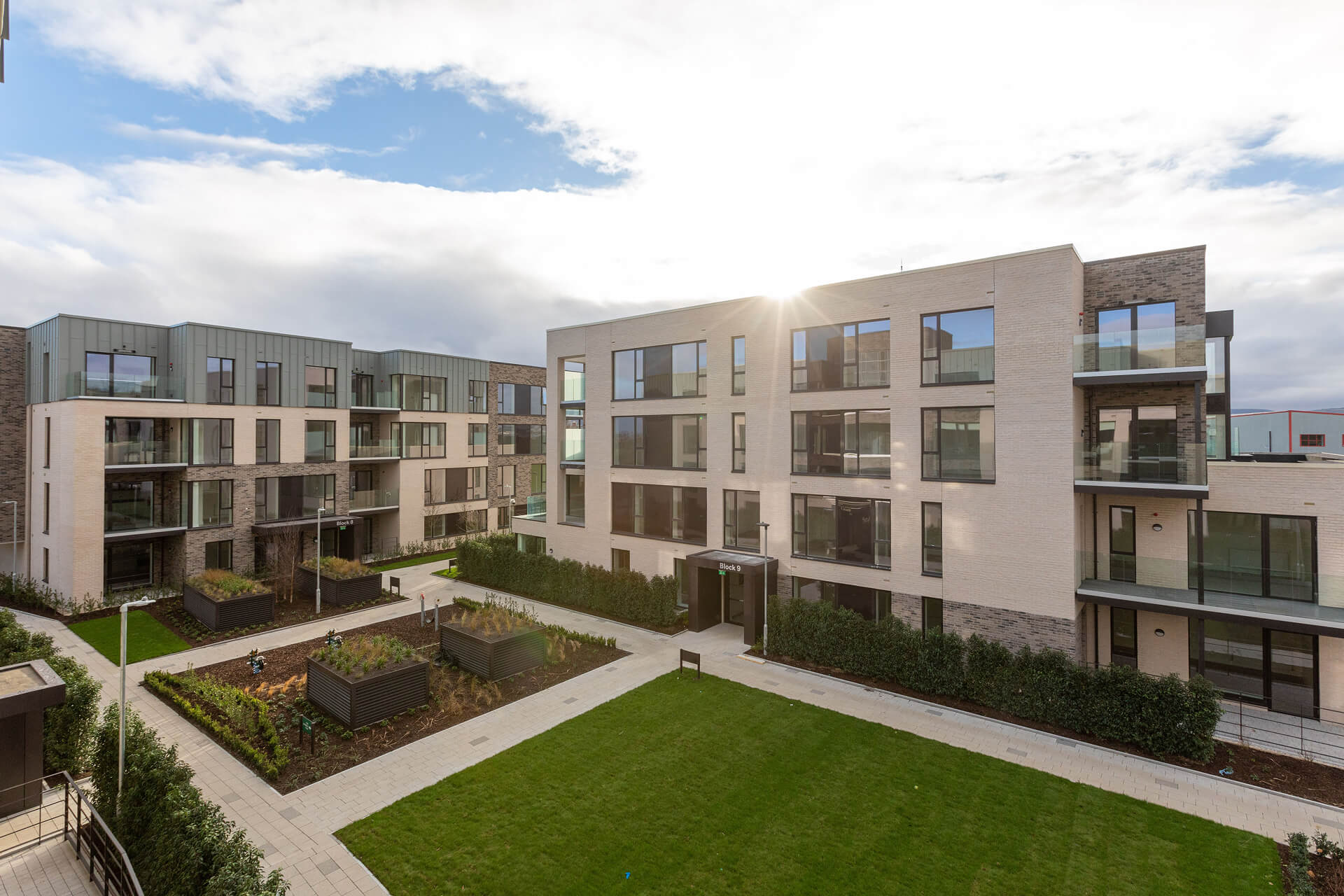 Dublin apartment exterior