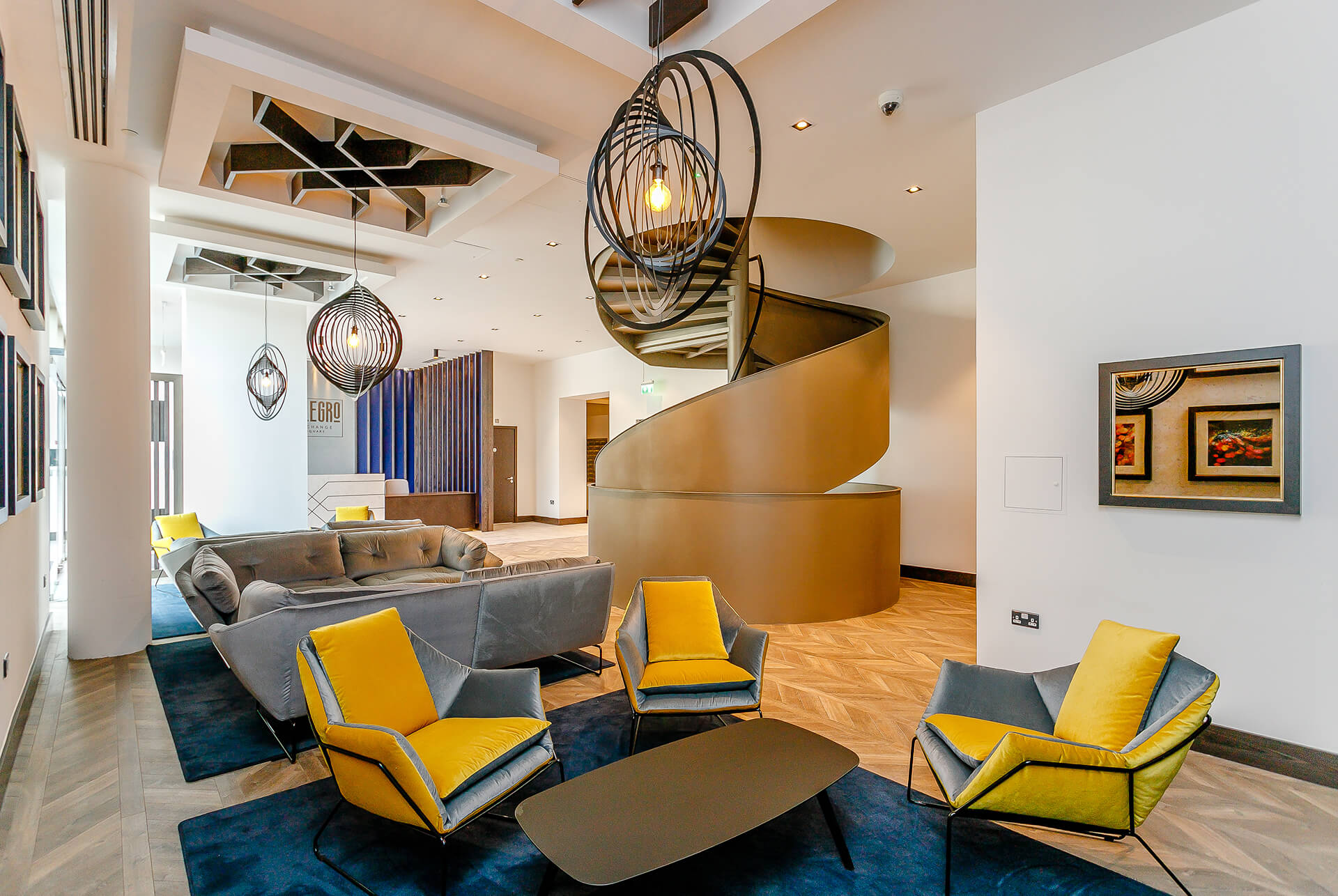 Interior of Birmingham apartment