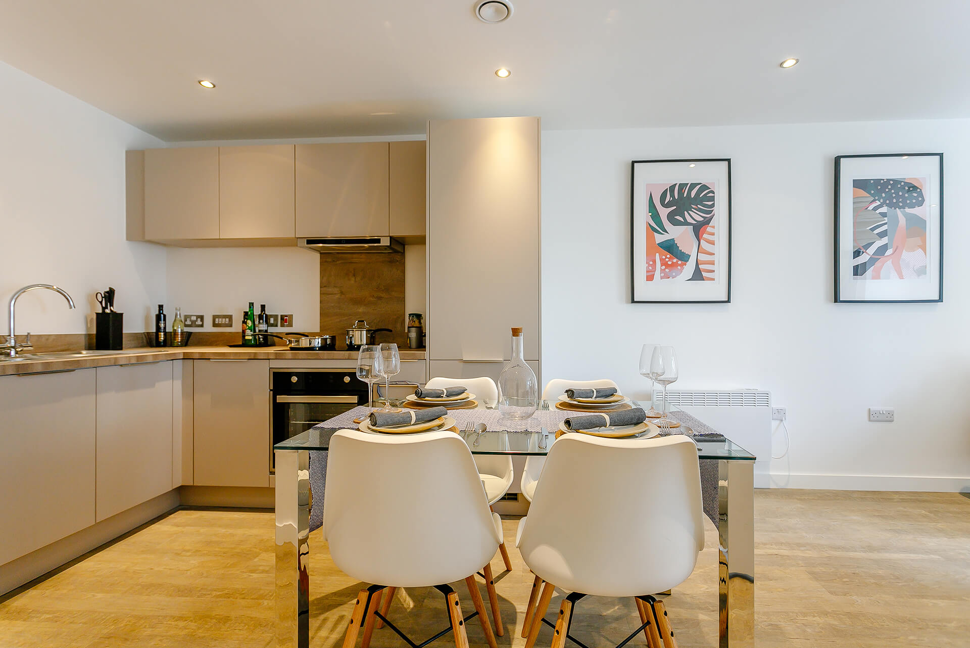 Interior of Birmingham apartment