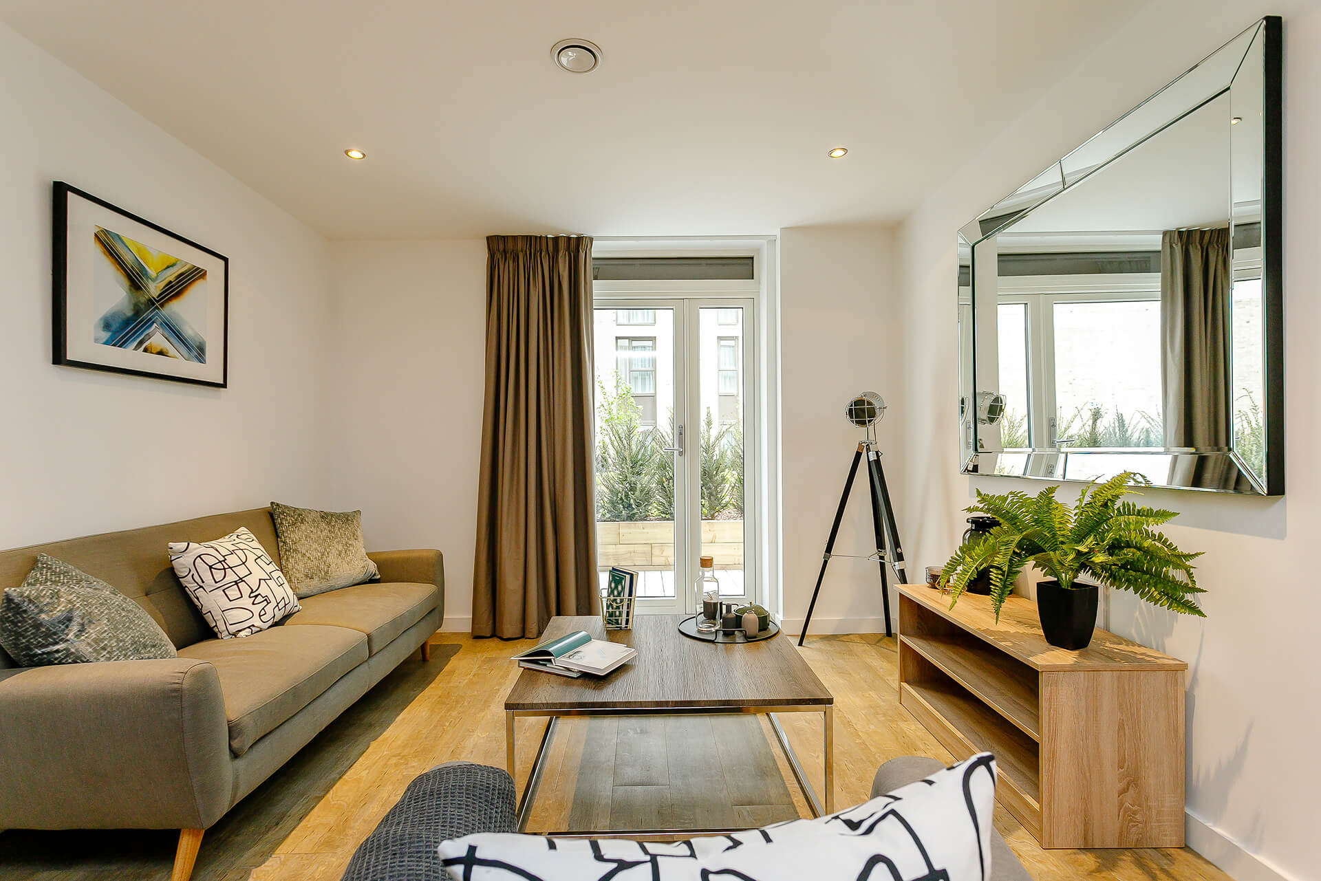 Interior of Birmingham apartment