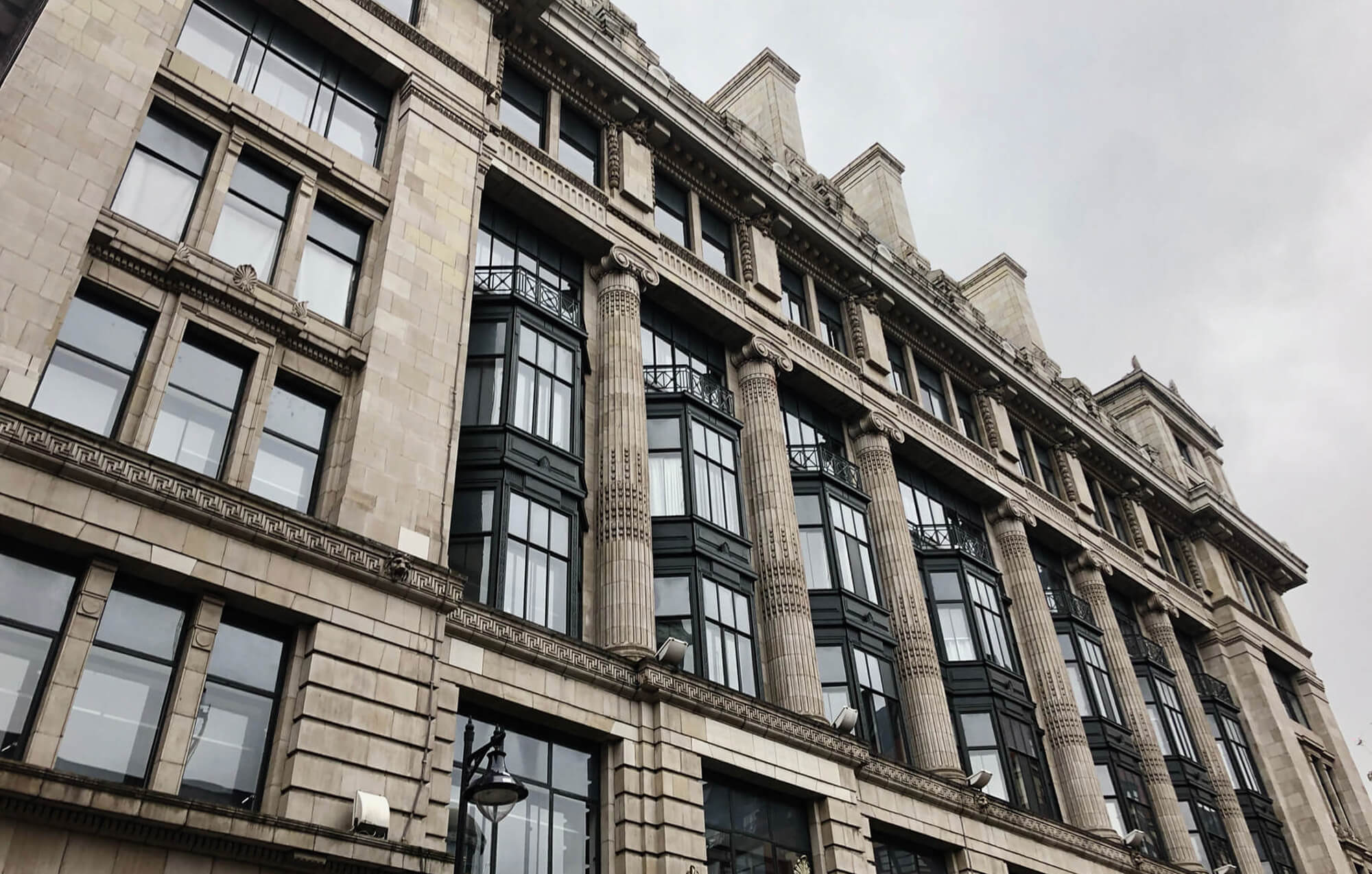 Close-up of UNCLE Manchester exterior