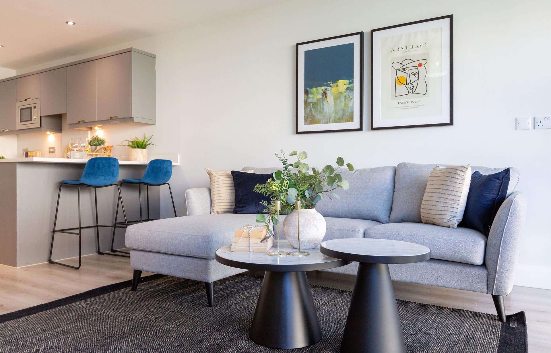 Dublin apartment living area