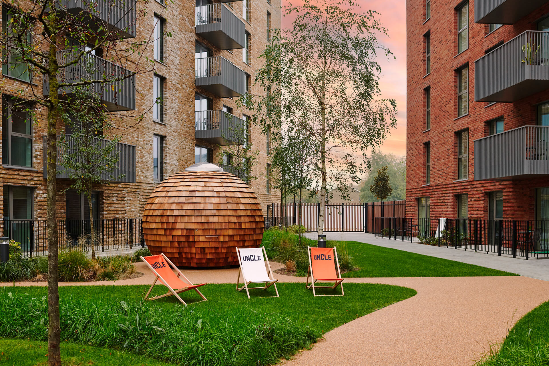 Uncle Deptford - communal garden