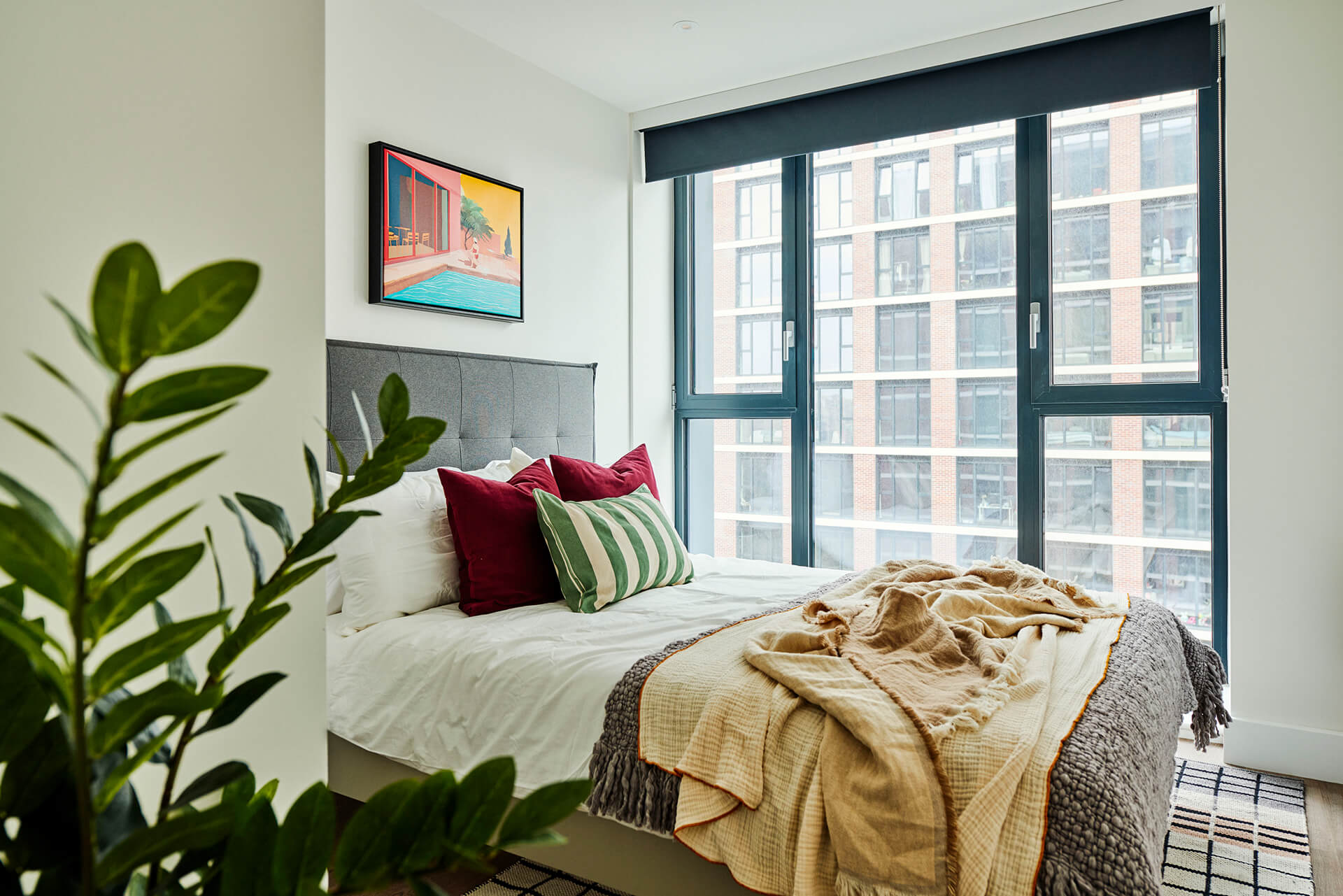 Uncle Leeds apartment bedroom