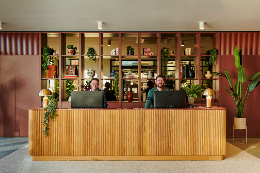 Uncle Leeds reception desk