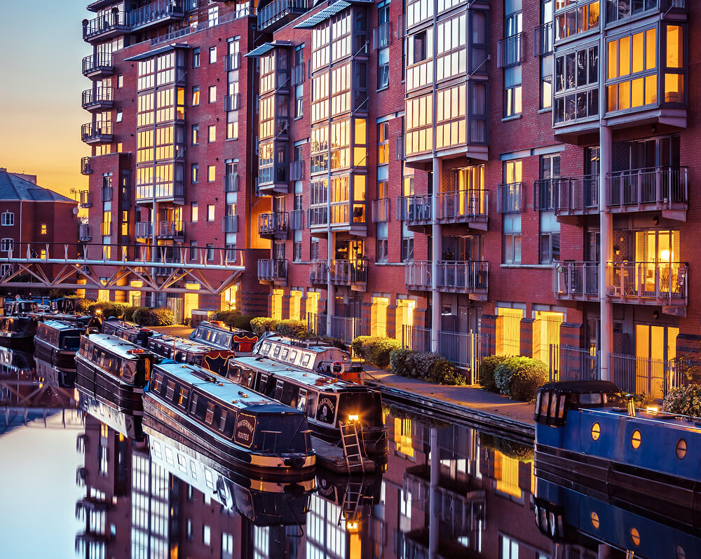 Canal in Birmingham