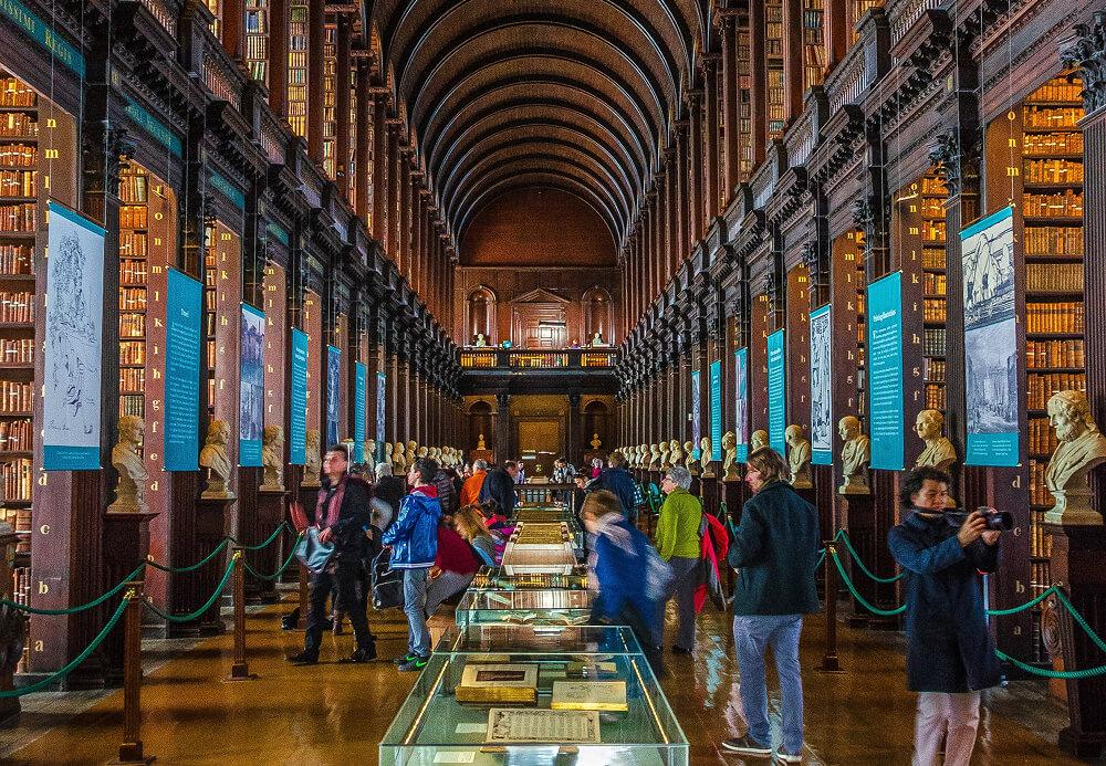 Dublin library inside