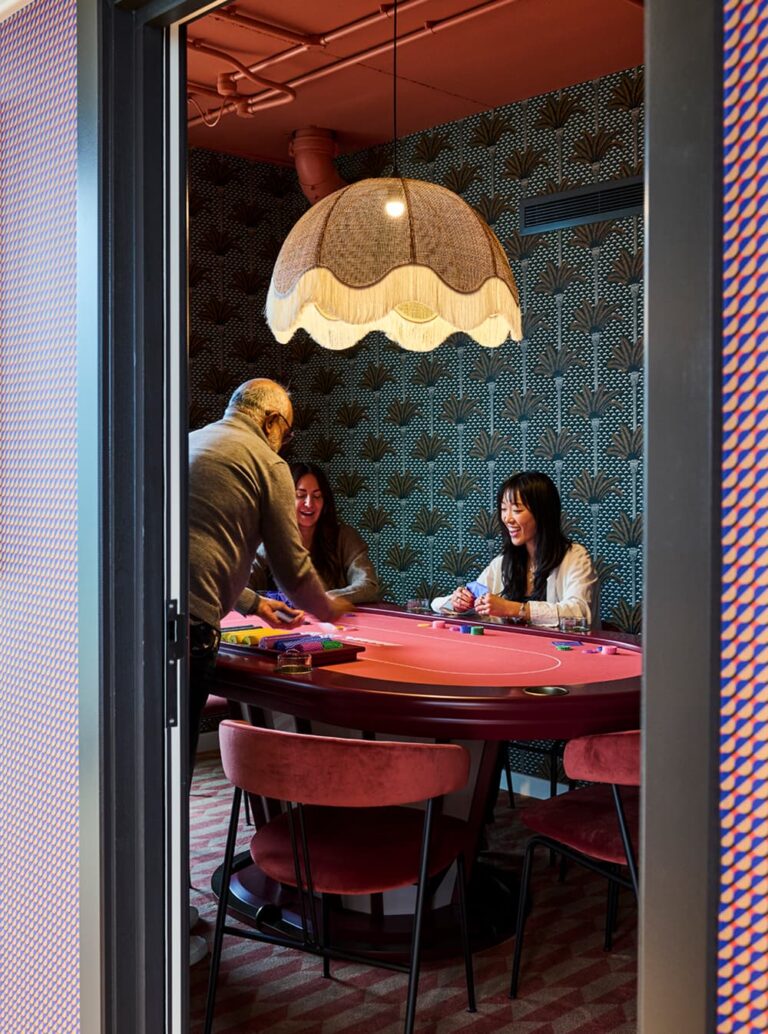 Residents enjoying Uncle Acton co-working space